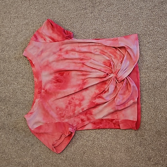 Born Primitive Pink Tie Dye Crop Shirt Size Small - Picture 1 of 3